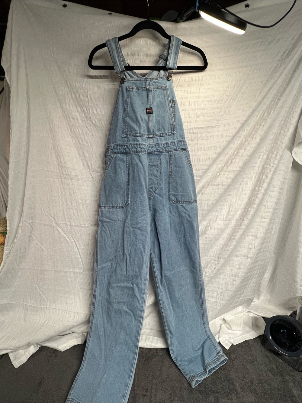 UNIONBAY Light Blue Denim Overalls for Women
